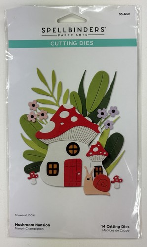 Spellbinders mushroom mansion - spellbinders,