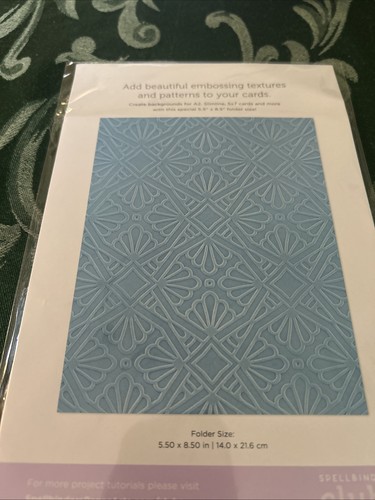 Spellbinders embossing folder - spellbinders,